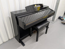 Load image into Gallery viewer, Yamaha Clavinova CLP-240PE Digital Piano polished GLOSSY BLACK stock # 24522