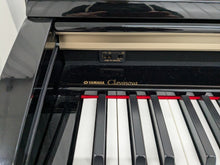Load image into Gallery viewer, Yamaha Clavinova CLP-240PE Digital Piano polished GLOSSY BLACK stock # 24522