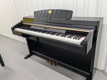 Load image into Gallery viewer, Yamaha Clavinova CLP-240PE Digital Piano polished GLOSSY BLACK stock # 24522