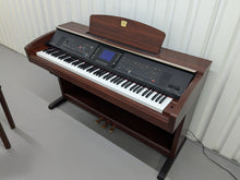 Load image into Gallery viewer, Yamaha Clavinova CVP-303 Digital Piano arranger + stool in mahogany stock #24529