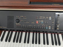 Load image into Gallery viewer, Yamaha Clavinova CVP-303 Digital Piano arranger + stool in mahogany stock #24529