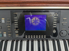 Load image into Gallery viewer, Yamaha Clavinova CVP-303 Digital Piano arranger + stool in mahogany stock #24529