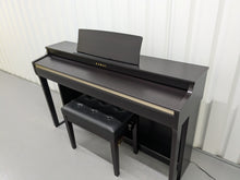 Load image into Gallery viewer, Kawai CN27 digital piano and stool in rosewood finish stock number 24541