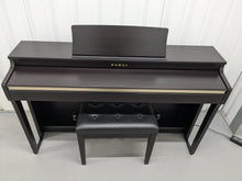 Load image into Gallery viewer, Kawai CN27 digital piano and stool in rosewood finish stock number 24541