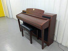 Load image into Gallery viewer, YAMAHA CLAVINOVA CLP-270 DIGITAL PIANO AND STOOL IN MAHOGANY FINISH stock #24538