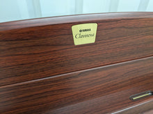 Load image into Gallery viewer, YAMAHA CLAVINOVA CLP-270 DIGITAL PIANO AND STOOL IN MAHOGANY FINISH stock #24538