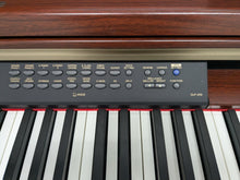Load image into Gallery viewer, YAMAHA CLAVINOVA CLP-270 DIGITAL PIANO AND STOOL IN MAHOGANY FINISH stock #24538