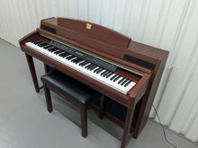 Load image into Gallery viewer, YAMAHA CLAVINOVA CLP-270 DIGITAL PIANO AND STOOL IN MAHOGANY FINISH stock #24538