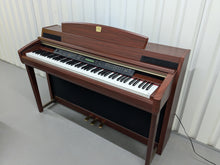 Load image into Gallery viewer, YAMAHA CLAVINOVA CLP-270 DIGITAL PIANO AND STOOL IN MAHOGANY FINISH stock #24538