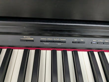 Load image into Gallery viewer, Roland HP605 digital piano and stool in satin black finish stock number 24546