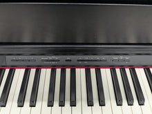 Load image into Gallery viewer, Roland HP605 digital piano and stool in satin black finish stock number 24546
