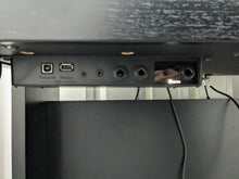 Load image into Gallery viewer, Roland HP605 digital piano and stool in satin black finish stock number 24546