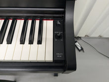 Load image into Gallery viewer, Yamaha Arius YDP-163 Digital Piano and stool in satin black clavinova keyboard stock # 24551