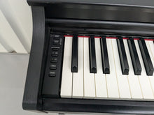 Load image into Gallery viewer, Yamaha Arius YDP-163 Digital Piano and stool in satin black clavinova keyboard stock # 24551