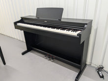 Load image into Gallery viewer, Yamaha Arius YDP-163 Digital Piano and stool in satin black clavinova keyboard stock # 24551