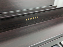 Load image into Gallery viewer, Yamaha Clavinova CLP-635 Digital Piano and stool in dark rosewood stock #24554