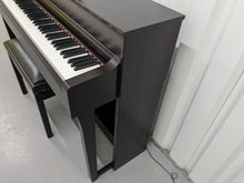Load image into Gallery viewer, Yamaha Clavinova CLP-635 Digital Piano and stool in dark rosewood stock #24554