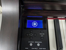 Load image into Gallery viewer, Yamaha Clavinova CLP-635 Digital Piano and stool in dark rosewood stock #24554