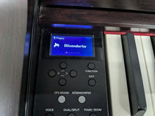 Load image into Gallery viewer, Yamaha Clavinova CLP-635 Digital Piano and stool in dark rosewood stock #24554