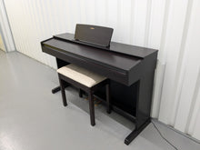 Load image into Gallery viewer, Yamaha Arius YDP-143 Digital Piano and stool in dark rosewood finish stock number 24556