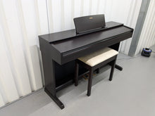 Load image into Gallery viewer, Yamaha Arius YDP-143 Digital Piano and stool in dark rosewood finish stock number 24556