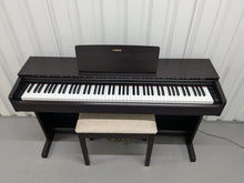 Load image into Gallery viewer, Yamaha Arius YDP-143 Digital Piano and stool in dark rosewood finish stock number 24556