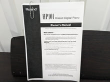Load image into Gallery viewer, Roland HP101e Digital Piano and stool in dark rosewood finish stock # 24557