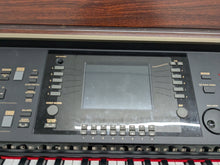 Load image into Gallery viewer, Yamaha Clavinova CVP-305 Digital Piano arranger + stool in mahogany stock #24553