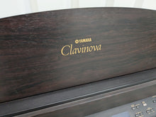 Load image into Gallery viewer, Yamaha Clavinova CLP-820 Digital Piano and stool in dark rosewood stock nr 24563
