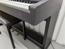 Load image into Gallery viewer, Yamaha Clavinova CLP-820 Digital Piano and stool in dark rosewood stock nr 24563