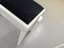 Load image into Gallery viewer, Yamaha Clavinova CLP-575 in satin white finish+ stool stock # 24562