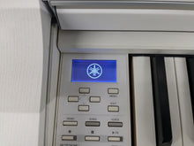 Load image into Gallery viewer, Yamaha Clavinova CLP-575 in satin white finish+ stool stock # 24562