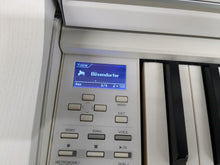 Load image into Gallery viewer, Yamaha Clavinova CLP-575 in satin white finish+ stool stock # 24562