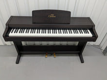 Load image into Gallery viewer, Yamaha Clavinova CLP-810s Digital full size Piano in dark rosewood stock # 24573
