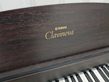 Load image into Gallery viewer, Yamaha Clavinova CLP-810s Digital full size Piano in dark rosewood stock # 24573