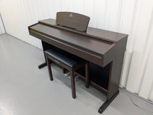 Load image into Gallery viewer, Yamaha Arius YDP-140 digital piano and stool dark rosewood finish stock # 24579