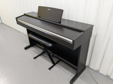 Load image into Gallery viewer, Yamaha Arius YDP-142 Digital Piano and stool in dark rosewood finish stock #24572