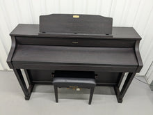 Load image into Gallery viewer, Roland HP508 digital piano and stool in dark rosewood stock number 24564