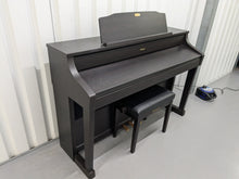 Load image into Gallery viewer, Roland HP508 digital piano and stool in dark rosewood stock number 24564