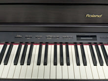 Load image into Gallery viewer, Roland HP508 digital piano and stool in dark rosewood stock number 24564