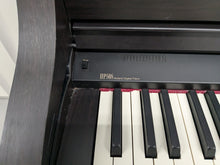 Load image into Gallery viewer, Roland HP508 digital piano and stool in dark rosewood stock number 24564