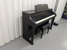 Load image into Gallery viewer, Roland HP508 digital piano and stool in dark rosewood stock number 24564
