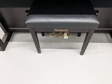 Load image into Gallery viewer, Roland HP508 digital piano and stool in dark rosewood stock number 24564
