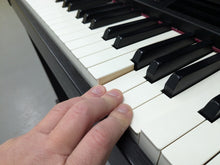 Load image into Gallery viewer, Roland HP508 digital piano and stool in dark rosewood stock number 24564