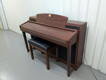 Load image into Gallery viewer, YAMAHA CLAVINOVA CLP-270 DIGITAL PIANO AND STOOL IN MAHOGANY FINISH stock #24566