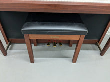Load image into Gallery viewer, YAMAHA CLAVINOVA CLP-270 DIGITAL PIANO AND STOOL IN MAHOGANY FINISH stock #24566