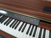 Load image into Gallery viewer, YAMAHA CLAVINOVA CLP-270 DIGITAL PIANO AND STOOL IN MAHOGANY FINISH stock #24566