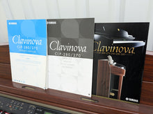 Load image into Gallery viewer, YAMAHA CLAVINOVA CLP-270 DIGITAL PIANO AND STOOL IN MAHOGANY FINISH stock #24566