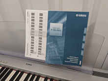 Load image into Gallery viewer, Yamaha P-85 88 Key Weighted Keys Portable piano + stand + 3 pedals stock #24575