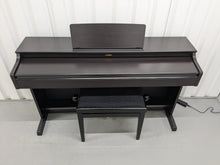 Load image into Gallery viewer, Yamaha Arius YDP-163 Digital Piano in rosewood clavinova keyboard stock # 24568